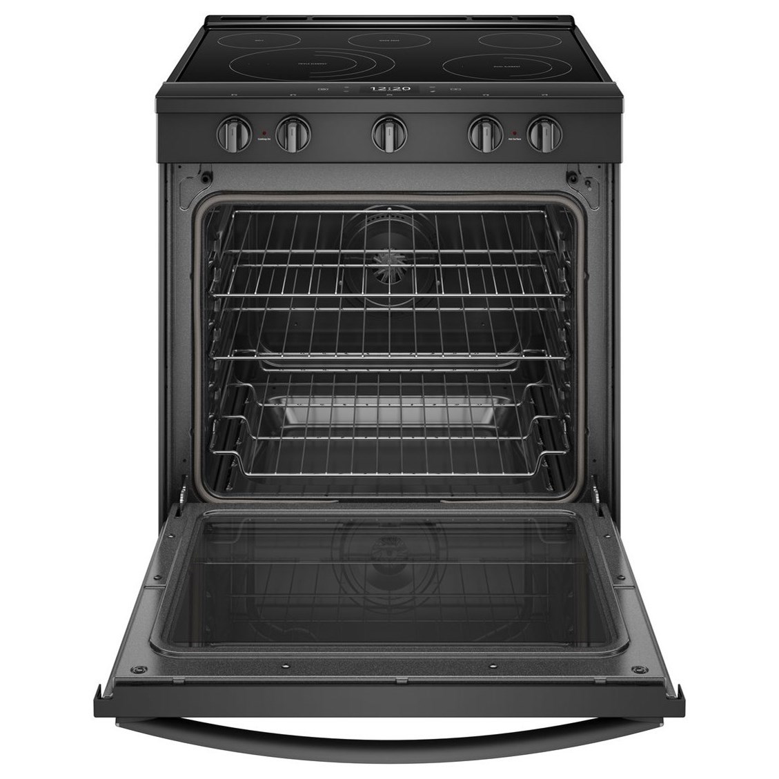 Whirlpool WEE750H0HB 6.4 Cu. Ft. Smart Slidein Electric Range with